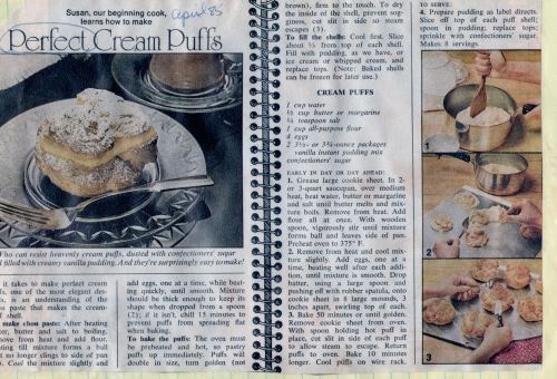 Cream puff recipe